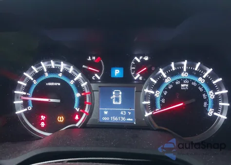 2015 Toyota 4Runner Sr5 z USA, uszkodzony, nr VIN JTEBU5JR7F5259342